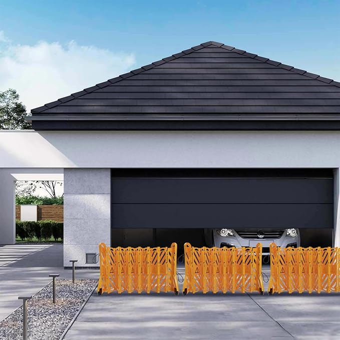13FT Folding Security Gate, Portable Safety Barrier - Image 5