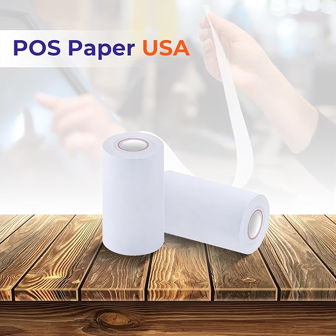 4" x 80' Premium Heavy Thermal Paper - Image 2