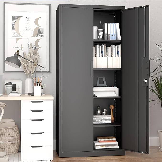LUCYPAL Metal Storage Cabinet - Image 2