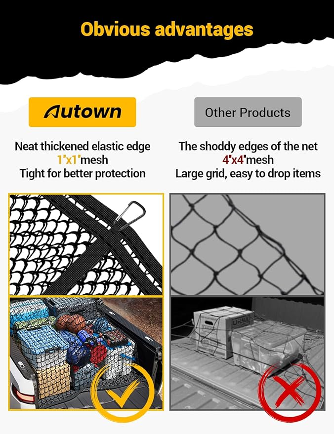Cargo Net for Pickup Truck Bed - Image 6