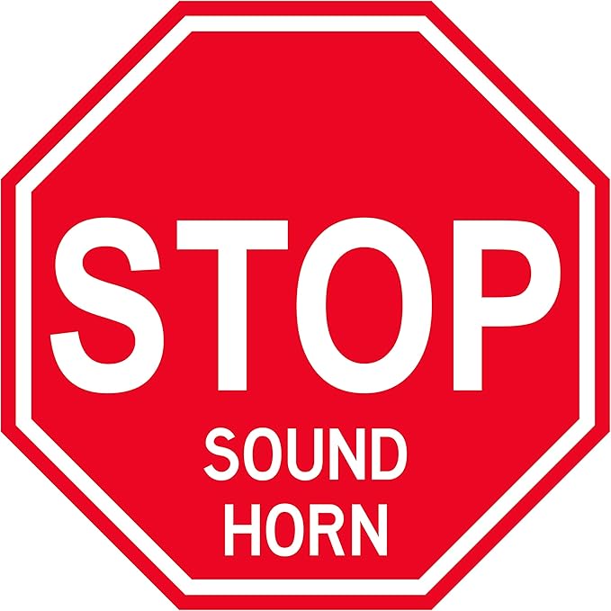 Stop "Sound Horn" by GraphicalWarehouse
