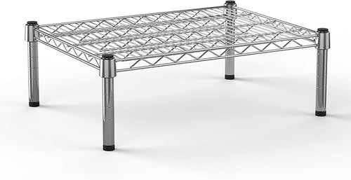18''W x 24''L x 8''H Chrome Plated Wire Dunnage Rack | Off The Floor Storage by Regal+Altair
