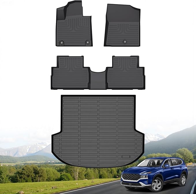 Hutisya-Floor Mats & Cargo Liner Set Fit by Hutisya