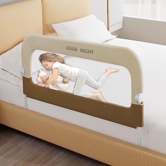 Bed Guard Rail for Toddlers by Deeteck