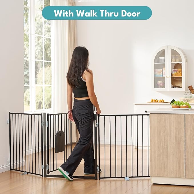 No Pawblems Free Standing Dog Gate - Image 7