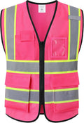 Safety Vest for Men Women, Mesh High Visibility Construction Work Vest by Ekkosafety