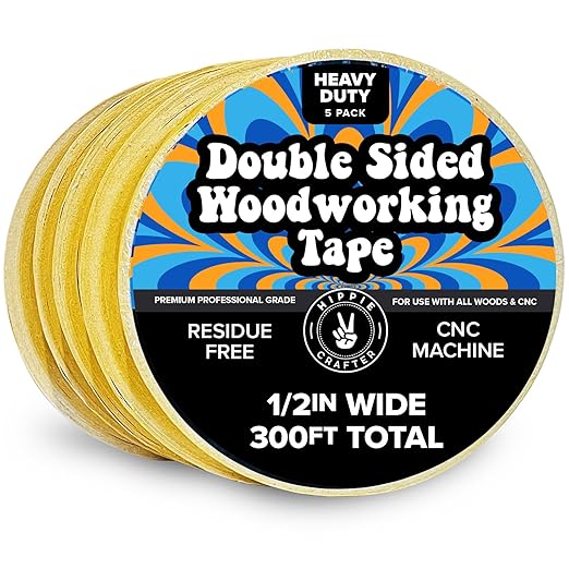 HIPPIE CRAFTER 5 Pack Double Sided Tape by HippieCrafter