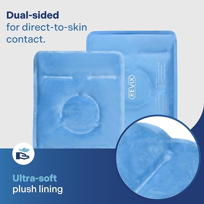 REVIX Ice Pack for Knee Pain Relief, Reusable Gel Ice Wrap for Leg Injuries - Image 4