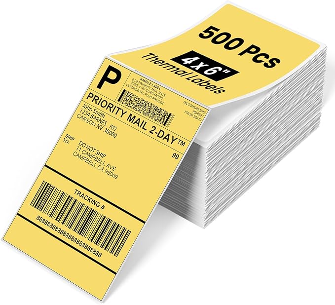 Phomemo 4x6 Thermal Label Printer Paper by Phomemo