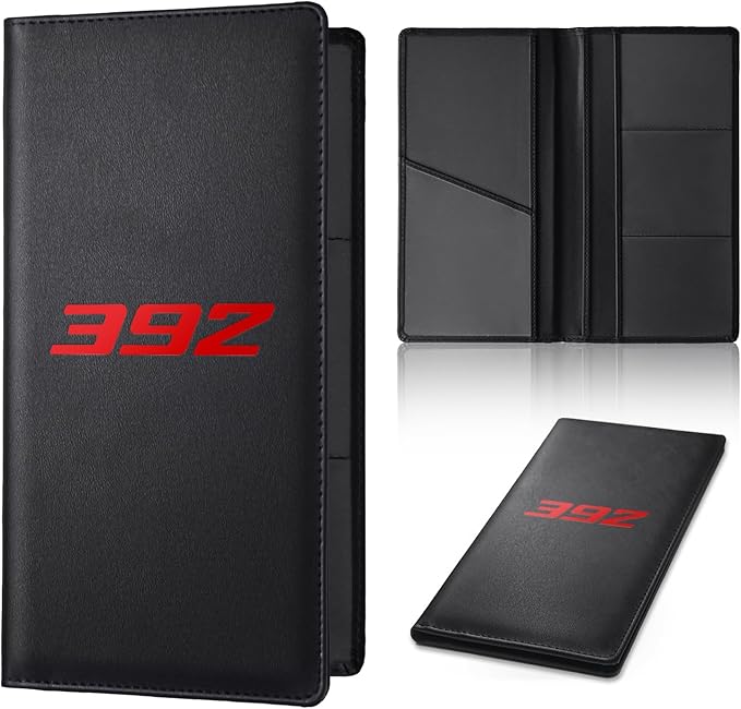Leather Car Registration and Insurance Cards Holder Compatible by Unknown