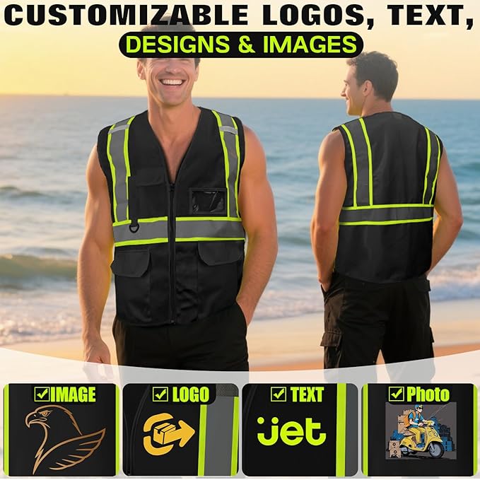 Safety Vest Customize Logo - Image 4