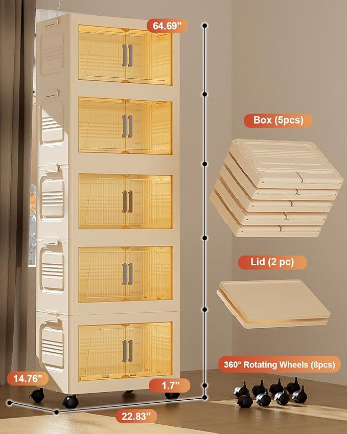 380QT Stackable Storage Bins - Image 6
