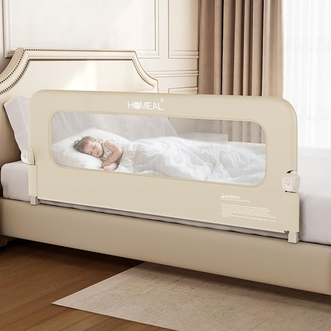 HOMEAL Toddler Bed Rails by HOMEAL