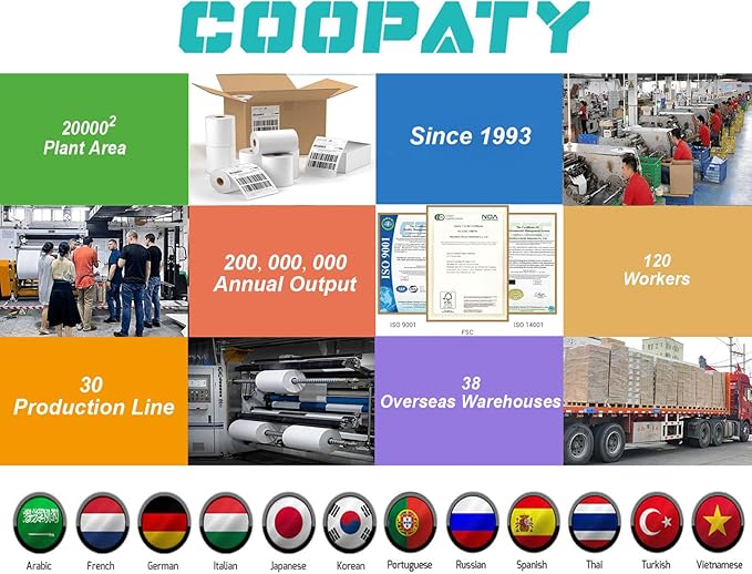 Coopaty Full Sheet Address Labels - Image 7