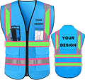 YOWESHOP High Visibility Reflective Safety Vest by YOWESHOP