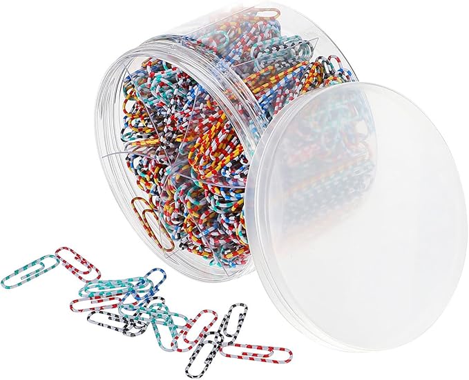 COHEALI 450pcs Metal Paper Clips Office Supplies Binding Pins by COHEALI