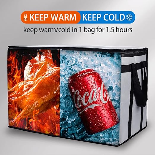 Bodaon 3-Pack Insulated Food Delivery Bag - Image 3