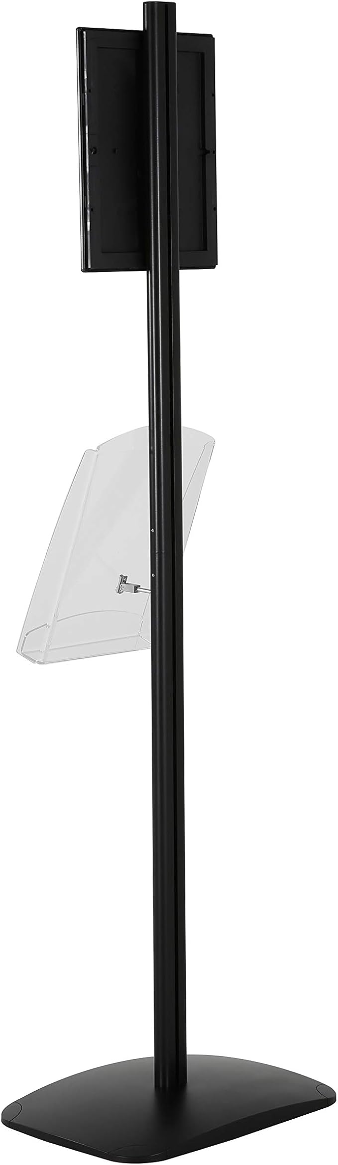 M&T Displays Free Standing Aluminum Display Stand Single Sided Document - Image 4