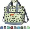 Iknoe Large Cooler Bag Collapsible 24 Can Insulated Bags Leakproof Lunch Cooler by Iknoe