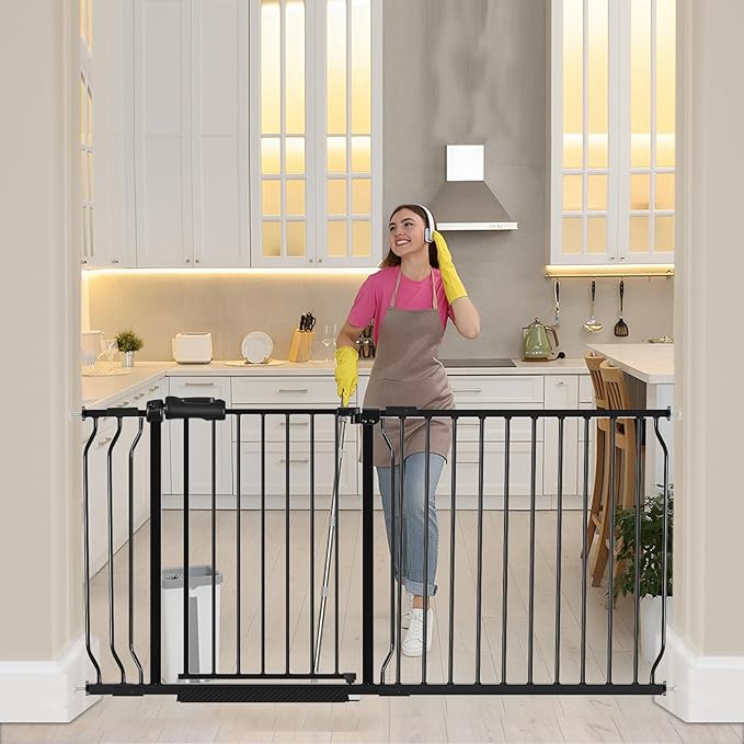 HOOEN 30" Tall Extra Wide Baby Gate by HOOOEN