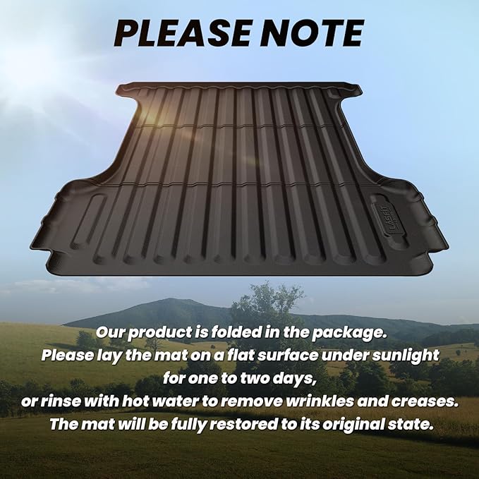 LASFIT 5FT7 Truck Bed Mat for Ram 1500/1500 RHO 2019-2026 & RAM 1500 Classic - Image 9