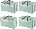 VENO 4 Pack Moving Bags and Large Christmas Decoration Storage Bins by Veno