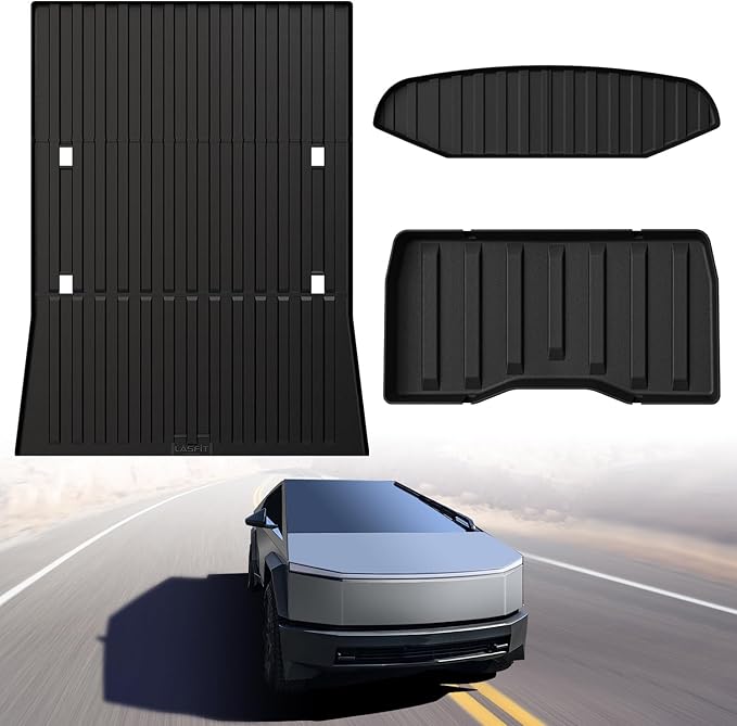 LASFIT Truck Bed Mat for Tesla Cybertruck 2024 2025 2023 6FT Bed Liner Car by LASFIT