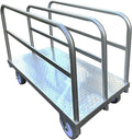 Steel Panel Truck Cart Platform Truck, Heavy Duty Lumber Drywall Dolly by Hrwug