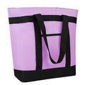 Insulated Reusable Tote Bag for Grocery Shopping for Women/Men, Pizza/Food by CIVJET