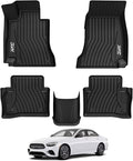 3W Floor Mats for Benz E-Class 2017-2023 Sedan & Wagon Only, E300/E350/E400/E43 by 3W