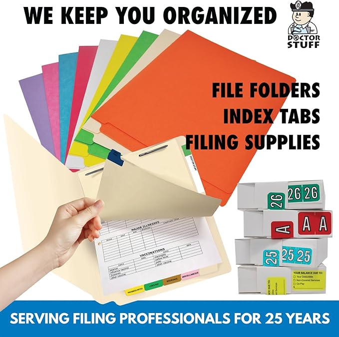 2026 Year Labels, Doctor Stuff 2026 Chart Stickers, Medical Arts Press Style - Image 8