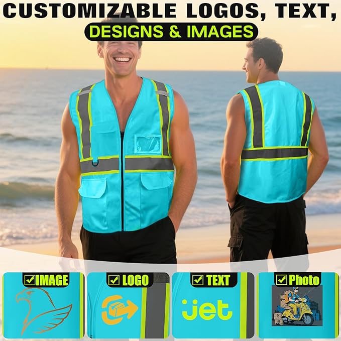 Safety Vest Customize Logo - Image 4