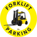 Mighty Line Forklift Floor Sign Floor Sign by MightyLine