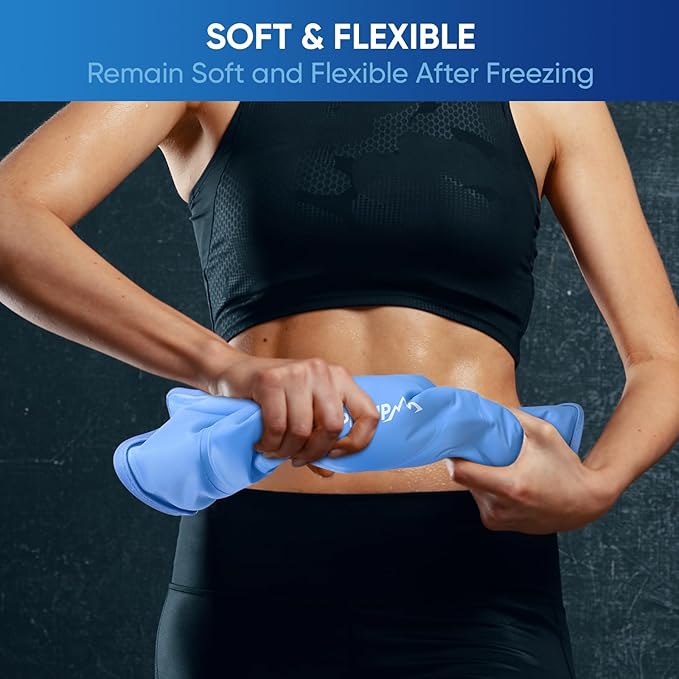 APEXUP Gel Ice Packs for Injuries Reusable, Flexible Double Sided Cold Packs - Image 7