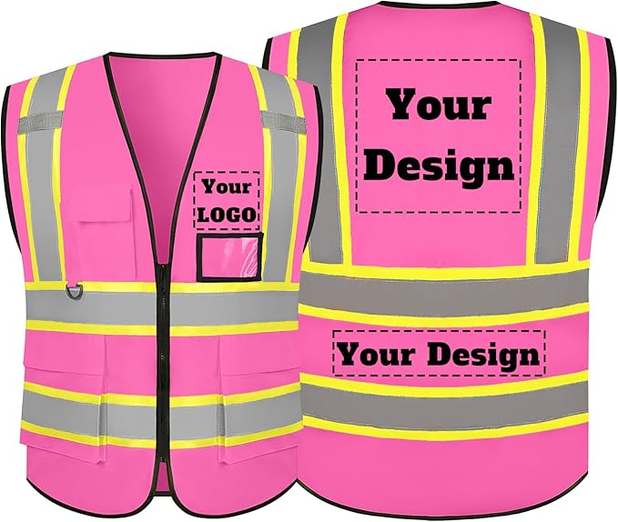Safety Vest Customize Logo by evershare
