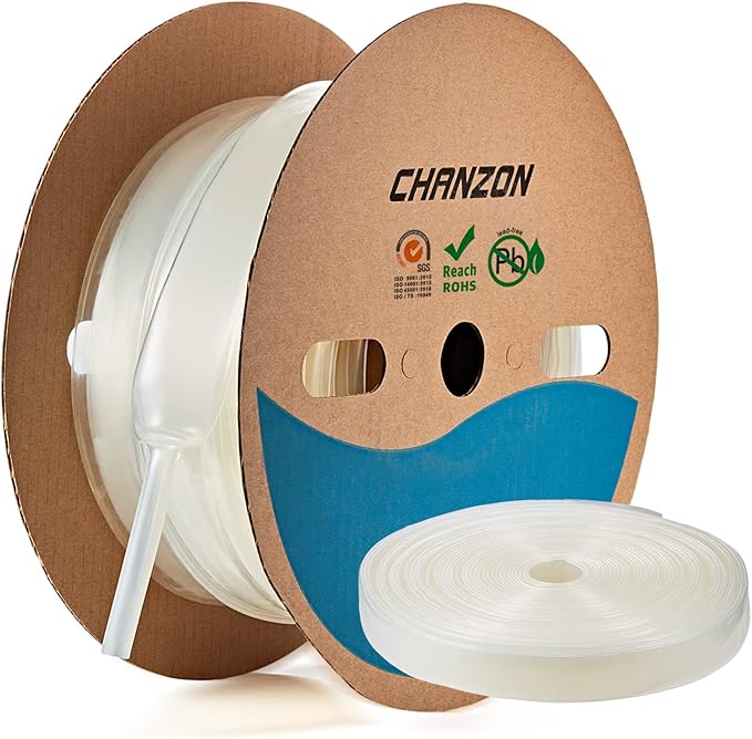 Chanzon 3:1 Ratio - 80ft Roll - Heat Shrink Tubing 1-1/4" - Marine Grade by Chanzon