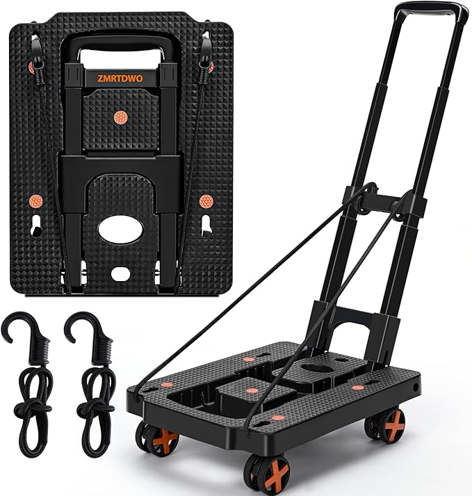 Folding Hand Truck, Dolly Cart by ZMRTDWO