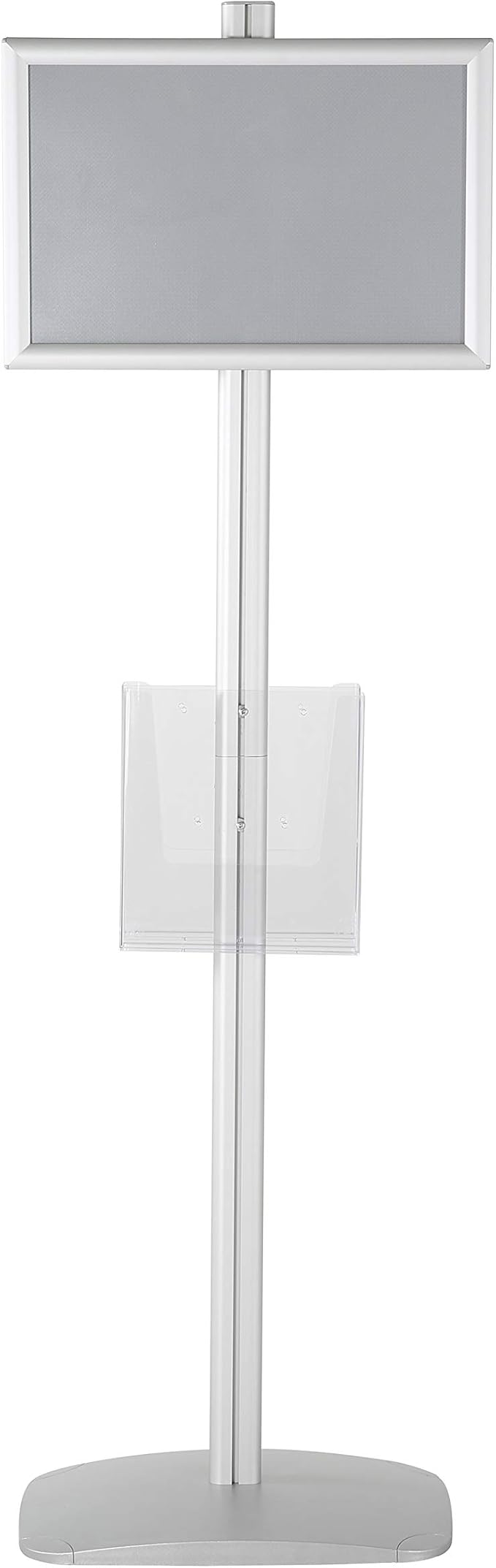 M&T Displays Free Standing Aluminum Display Stand Double Sided Document - Image 6