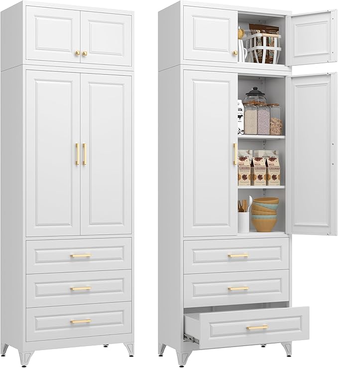 Kitchen Pantry Cabinet, Tall Storage Cabinets by POLUP