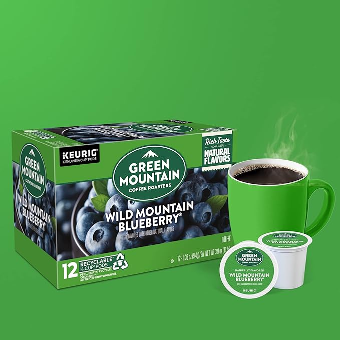 Green Mountain Coffee Roasters Wild Mountain Blueberry Keurig Single-Serve - Image 6