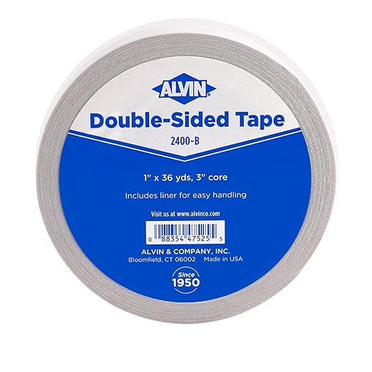 Alvin, 1 Inch Double Sided Tape by Alvin