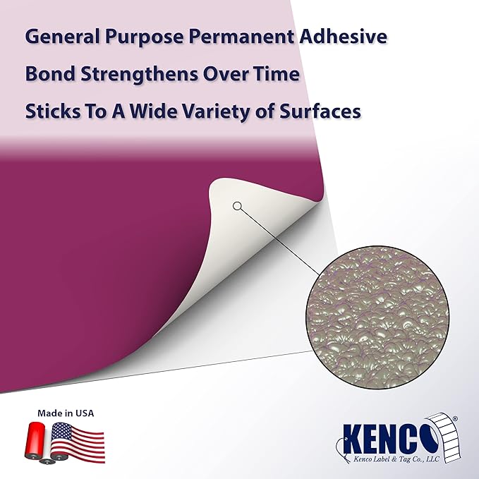 Kenco Color Coding 3 X 5 Rectangle Labels, Inventory Control Stickers 500 - Image 3