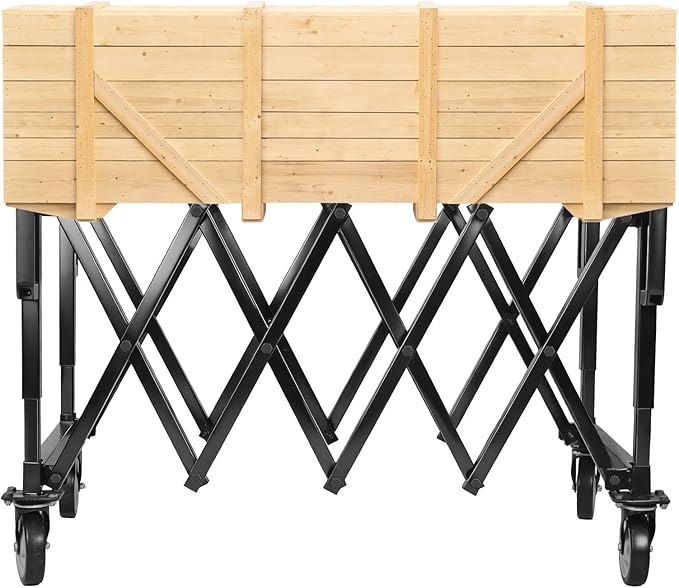 Funeral Stretcher Truck, 992LBS Folding Funeral Stretcher Cart by Unknown