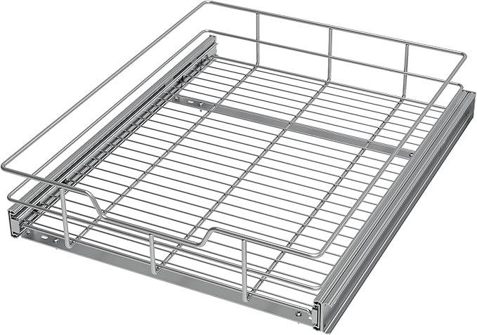 Pull Out Cabinet Organizer 20" W X 22" D, Slide Out Drawers by STORKING