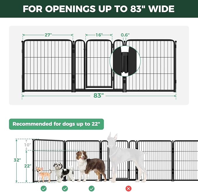 FXW Dog Gate Extra Wide Designed - Image 6