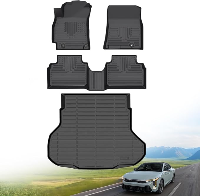 Hutisya-Floor Mats & Cargo Liner Set Fit by Hutisya