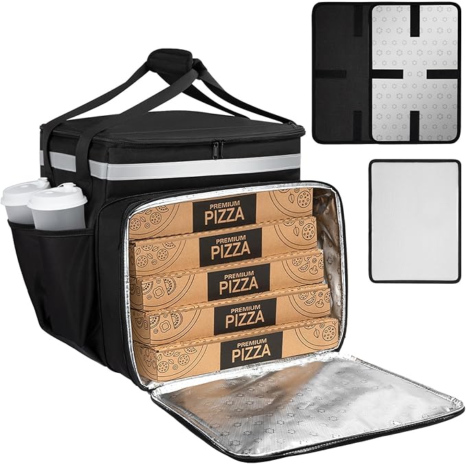 Food Delivery Backpack, Expandable Delivery Backpacks by Wigojoy
