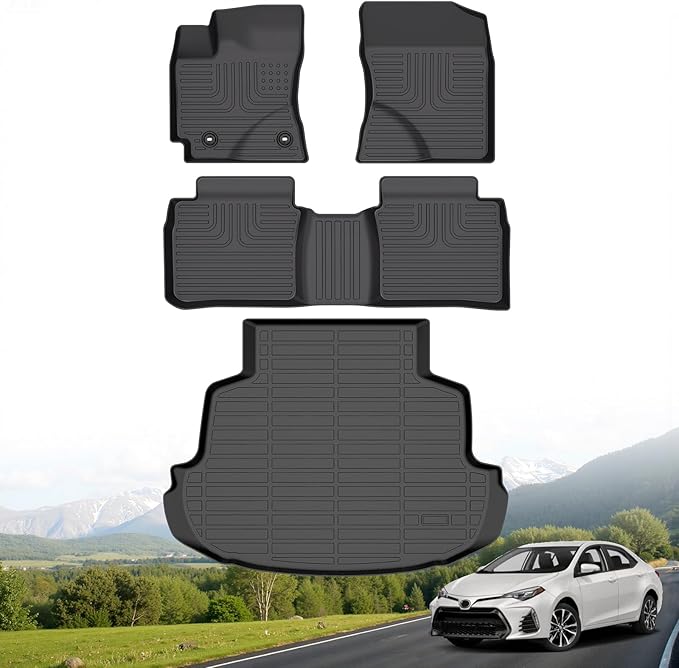 Hutisya-Floor Mats & Cargo Liner Set Fit by Hutisya
