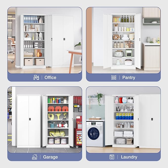Metal Cabinet, Tall Steel Cabinets - Image 8