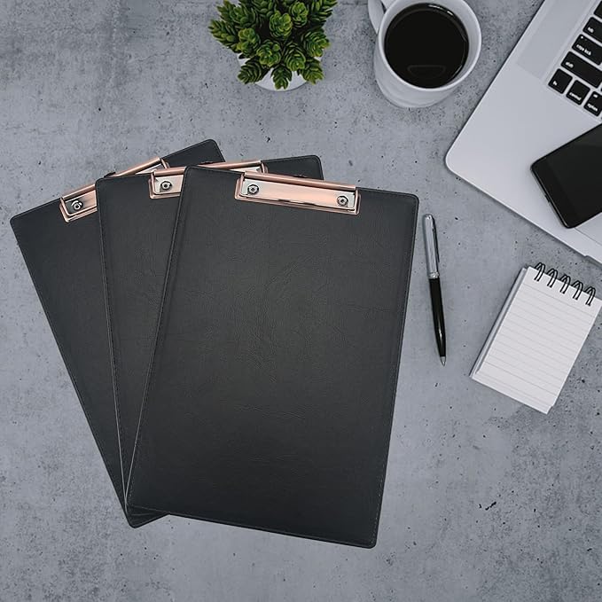A4 Clipboard, 3 Pack PU Clipboards - Image 3